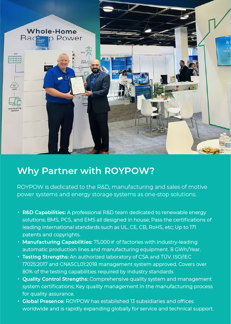 Become A ROYPOW Dealer