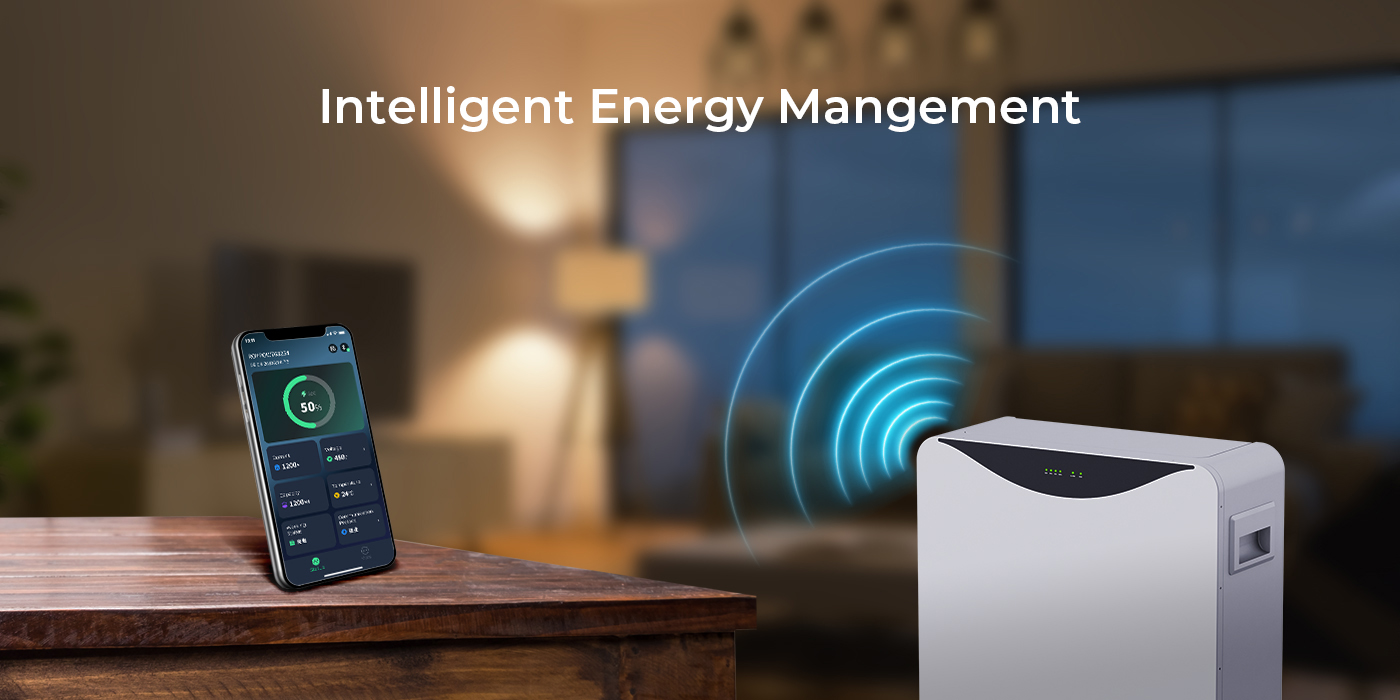 5.12kWh Wall-Mounted LiFePO4 Battery