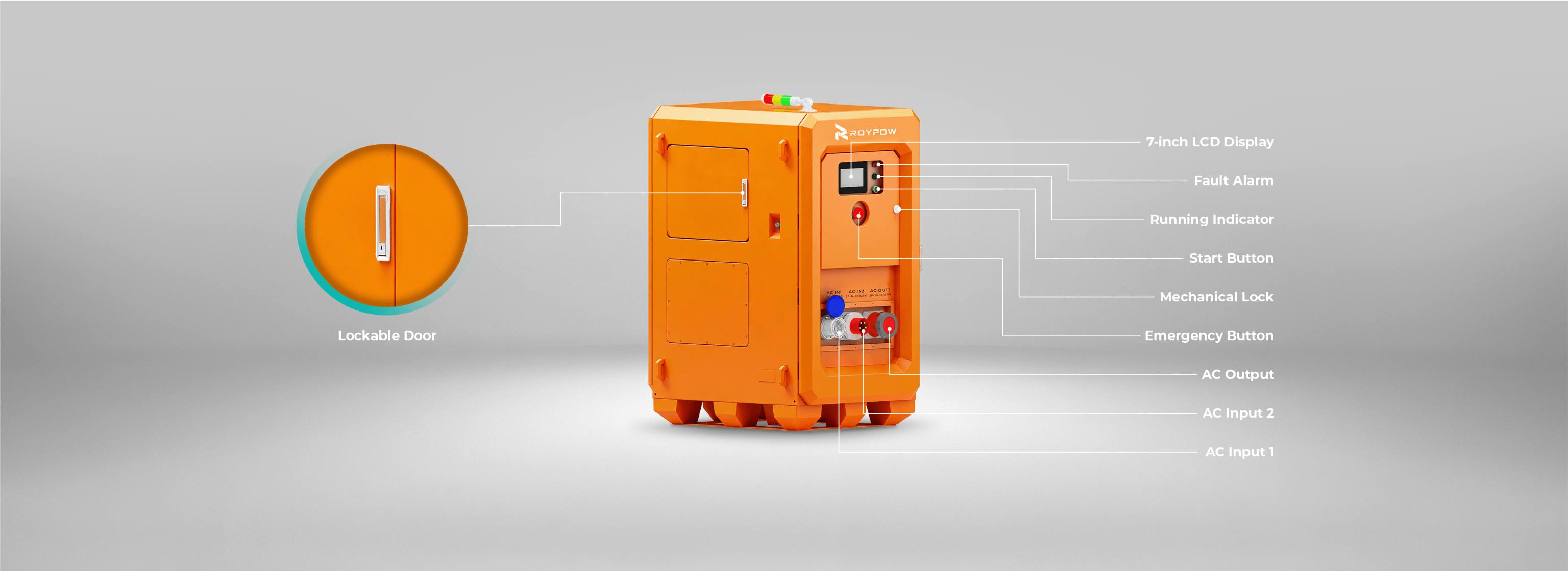 30kVA  30kWh Tower Crane Energy Storage System