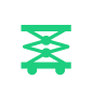 Aerial Work Platform battery icon