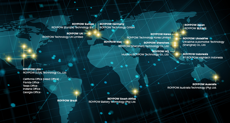 Global sales & service network