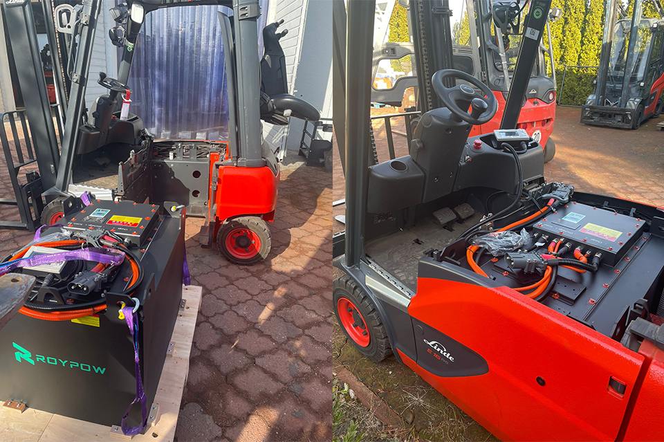 Fast Delivery & Local Support: How ROYPOW Lithium Forklift Batteries Empower a Linde Dealer in Poland