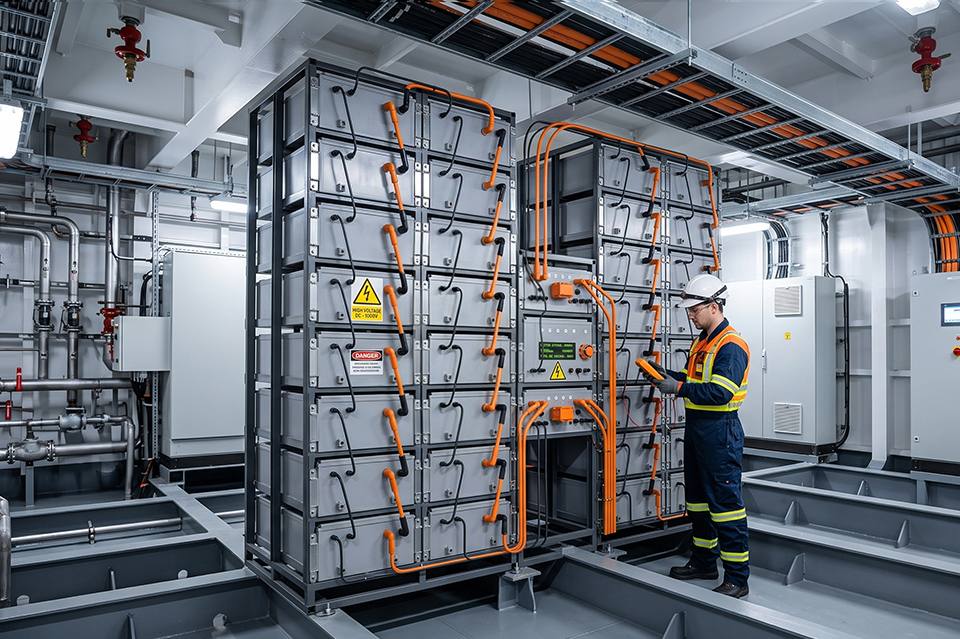 How Shipyards Should Design Around High-Voltage Battery Systems in 2026