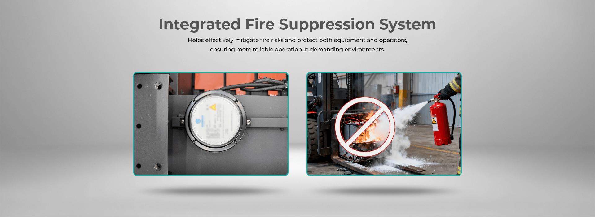 Integrated Fire Suppression System