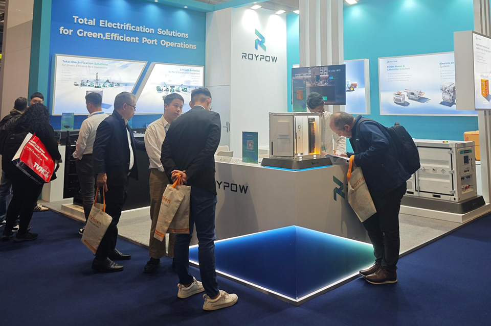On the opening day of TOC Europe 2026, ROYPOW, a global leader in lithium energy solutions
