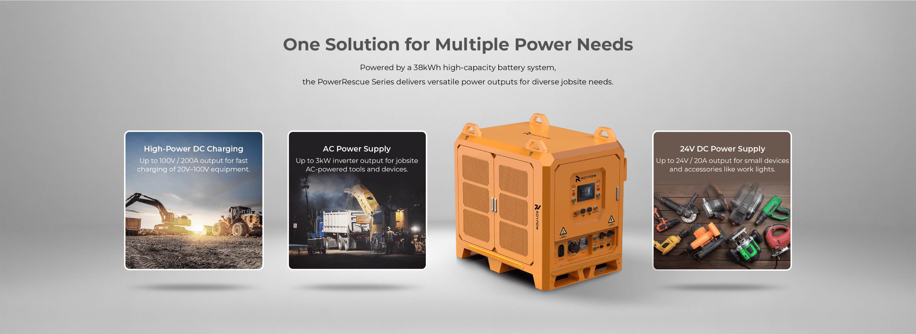 One Solution for Multiple Power Needs