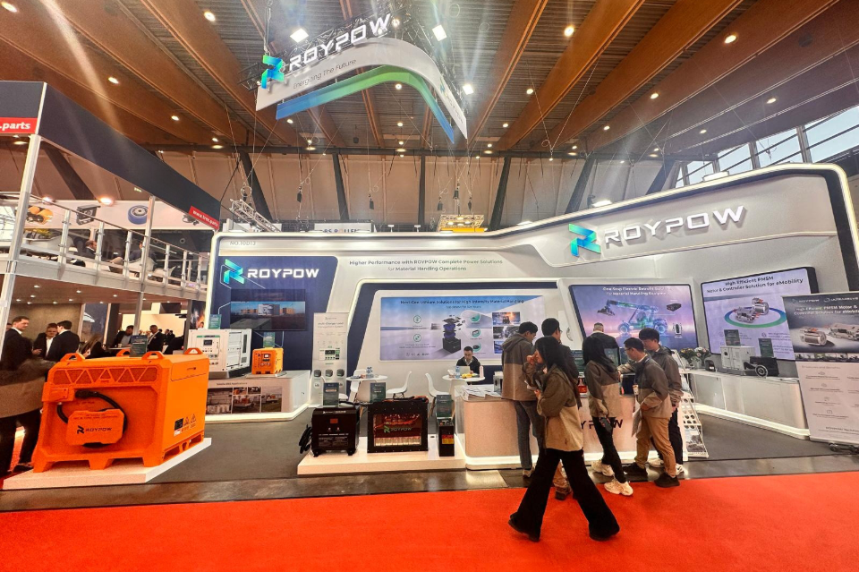 ROYPOW Material Handling Power Solutions Shine at LogiMAT 2026