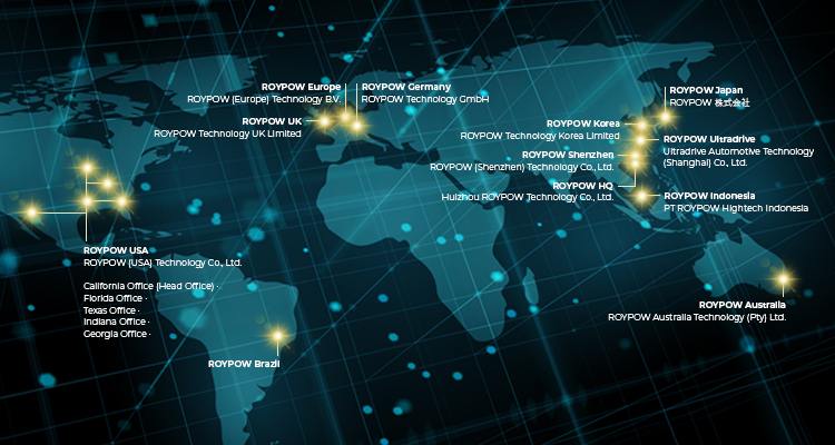 Global sales & service network