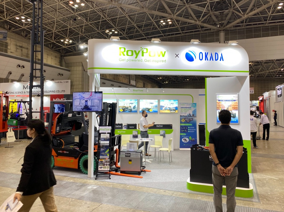 News - Roypow industrial lithium batteries in Logis-Tech Tokyo 2022