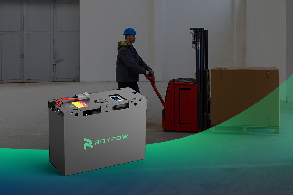 ROYPOW's electric stacker batteries