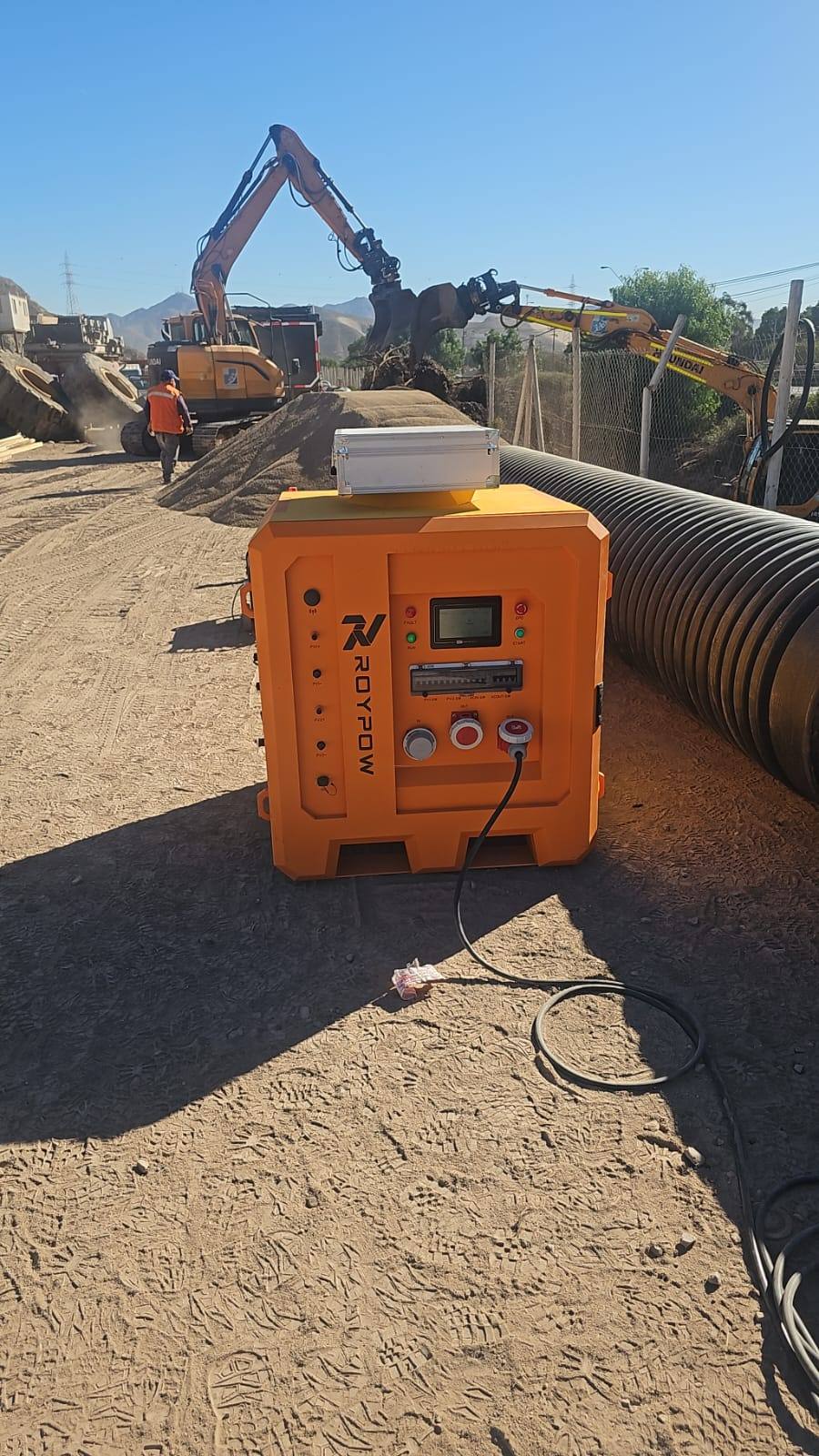 To address these challenges, our customer implemented the ROYPOW PC15KT mobile energy storage system on-site