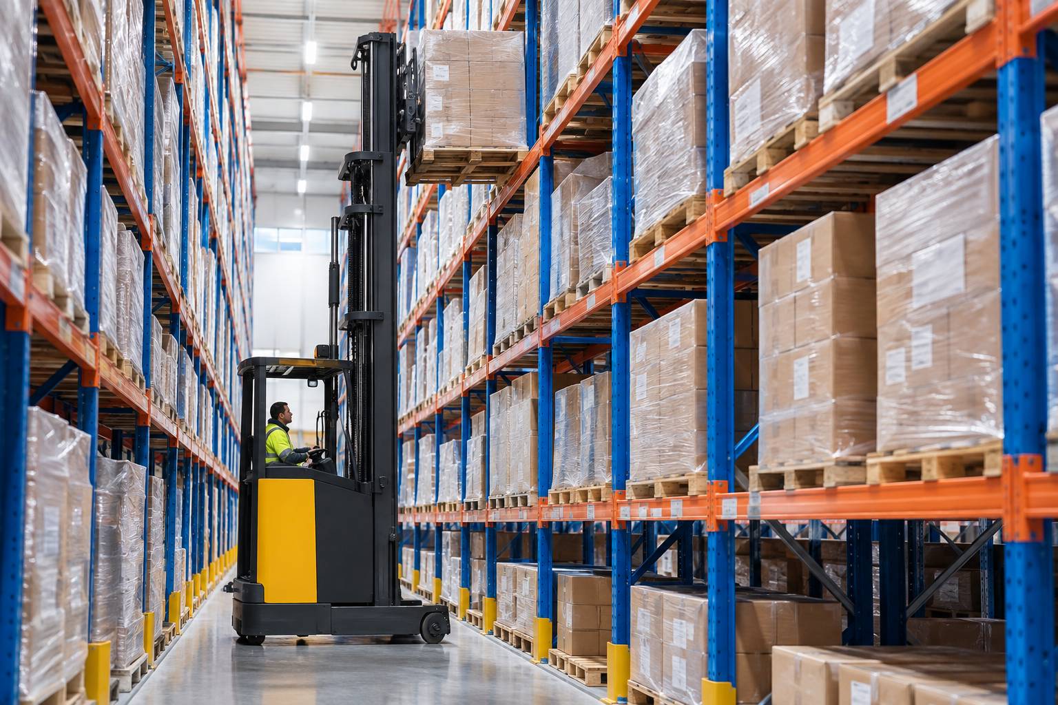 VNA Forklift Batteries Why Lift Height Changes Everything