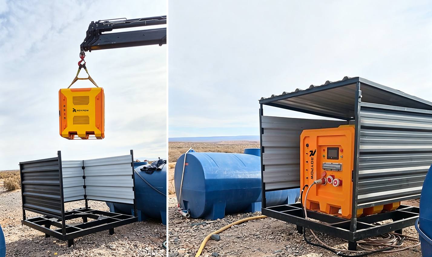 the mobile design of the PC15KT system enabled fast deployment and flexible onsite relocation